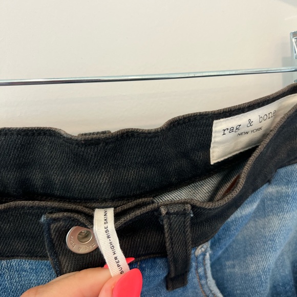 Rag & Bone Jane Super Rise Skinny Jean size 30 NWT - Picture 3 of 4